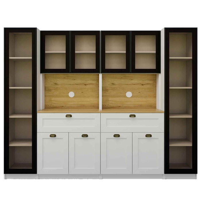 Hanah Home Nero Quad 1600-224 Coffee Stand Blanco